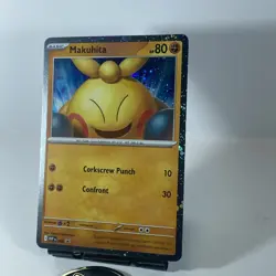 Snorlax Coin & Makuhita 068 Perfect Order Cosmos Holo Promo Pokemon TCG NM - Image 2