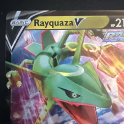 Rayquaza V SWSH147 Black Star Promo Ultra Rare Pokemon TCG NM/MINT - Image 4