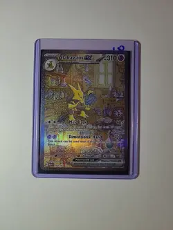 Pokemon Alakazam EX TCG Card 201/165 SV Scarlet & Violet 151 NM Condition - Image 2