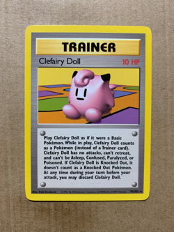 Clefairy Doll 70/102 Base Set - Rare Pokemon Card - NM/Mint - Image 1