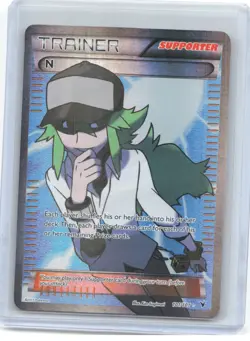 2011 Pokemon—N (Supporter) (Full Art) #101/101 Noble Victories—UR Foil (HP) - Image 1