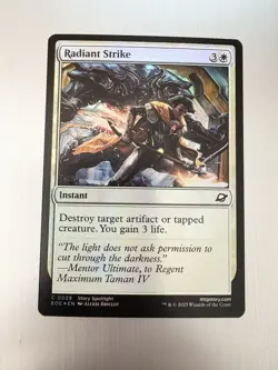Radiant Strike - 29 - MTG: Edge of Eternities - Common - FOIL - Image 1