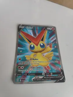 Pokemon TCG Victini V Full Art Battle Styles Ultra Rare Card 144/163 - Image 2