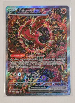 Oricorio ex 024 Me: Mega Evolution Promo Holo Pokemon 2025 - Image 1