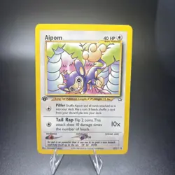 Aipom Uncommon Neo Genesis 026/111 Vintage Pokemon Card 1st Edition NM -j - Image 1