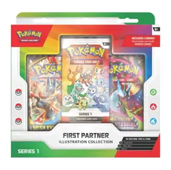 Pokemon TCG: First Partner Illustration Collection - Series 1 (Sent Sealed) - Image 1