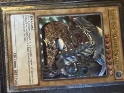 Yugioh TCG Blue Eyes White Dragon Ultra Rare EN001 - Image 2
