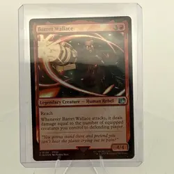 Barrett Wallace Foil MAGIC MTG NM Final Fantasy - Image 1