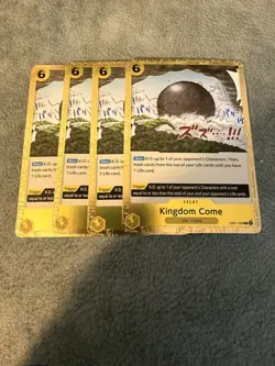 Kingdom Come EB01-059 One Piece TCG Card English Memorial Collection playset - Image 1