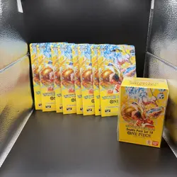 Lot Of One Piece OP15 (1)Double Pack SetBox And 8 Booster Pack Sealed - Image 1