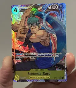 One Piece CCG Roronoa Zoro OP15-113 SR Alt Art Adventure on KAMI's Island ENG NM - Image 1