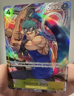 One Piece CCG Roronoa Zoro OP15-113 SR Alt Art Adventure on KAMI's Island ENG NM - Image 4