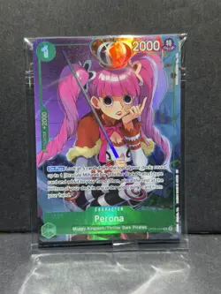 Perona (Illustration Box Vol.4) OP09-034 One Piece Promotion Cards Foil - Image 1