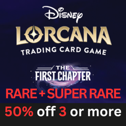 DISNEY LORCANA - FIRST CHAPTER - RARE + SUPER RARES NON FOIL - TCG CARDS - Image 1