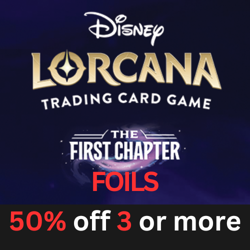 DISNEY LORCANA - FIRST CHAPTER - FOILS - TCG CARDS - 50% OFF 3 OR MORE - Image 1