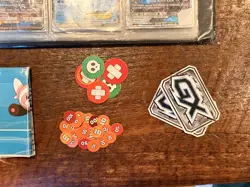 500+pokemon cards slightly used with binder and tins for storage SEE DESCRIPTION - Image 4