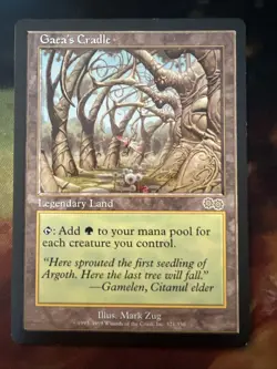 Gaea's Cradle Urza's Saga Regular Card MTG Magic the Gathering LP - Image 1