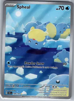 Spheal 199/191 SV08: Surging Sparks - Pokemon Card - NM - Image 1