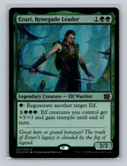 Ezuri, Renegade Leader: Duel Decks: Elves vs Inventors - MTG Foil MP - Image 1