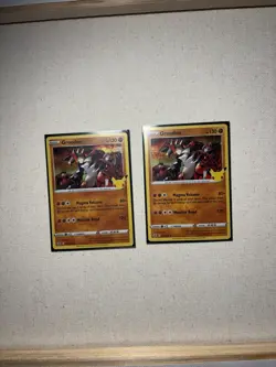 Pokemon Celebrations Groudon 021/025 x2 Collector Cards - English, 2021 - Image 3
