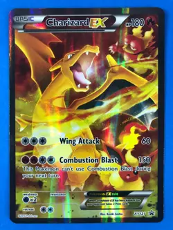 Charizard EX XY121 Black Star Promo 2016 MP Holo Rare Full Art Pokemon Card TCG - Image 1