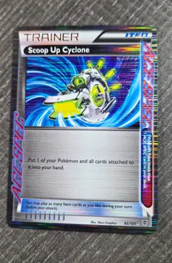 Scoop Up Cyclone 95/101 Plasma Black & White Rare Ace Pokemon Card LP - Image 1