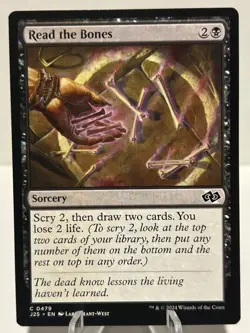 Read the Bones 479 C Foundations Jumpstart NM MTG - Image 1