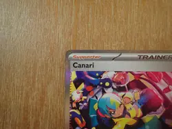 Pokemon Canari Trainer-Supporter Full Art Ultra Rare Holo 291/221 - Image 3