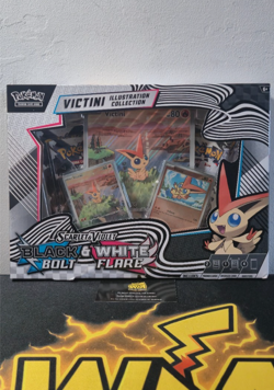 Pokemon TCG Victini Illustration Collection Black Bolt/White Flare Sealed - Image 1