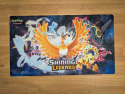 Pokemon TCG - Shining Legends Playmat (Authentic) - Ho-Oh, Mew, Lugia, Rayquaza - Image 1