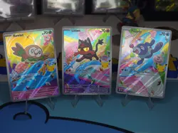 Rowlet Litten* Popplio 30th Promo Set 43 44 45 Pokemon First Partner *DAMAGED - Image 1