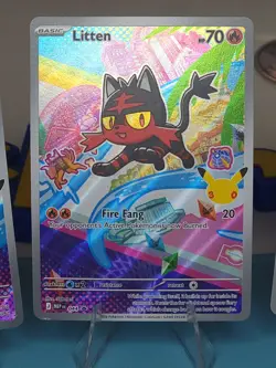 Rowlet Litten* Popplio 30th Promo Set 43 44 45 Pokemon First Partner *DAMAGED - Image 3