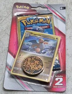 Pokemon 2 Mini Booster Packs + Dragonite Promo + Coin. New Sealed.. A+ - Image 2