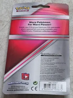 Pokemon 2 Mini Booster Packs + Dragonite Promo + Coin. New Sealed.. A+ - Image 3