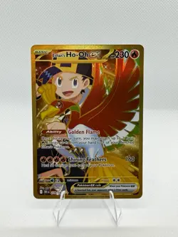Pokemon Ethan's Ho-Oh ex 239/182 Destined Rivals Hyper Rare Holo 230 HP Eng - Image 3
