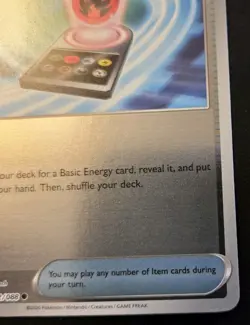 Energy Search 072/088 Reverse Holo Common Mega Evolution: Perfect Order Pokemon - Image 5