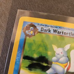 Pokemon Team Rocket 1st Edition Regular Finish Dark Wartortle 46/82 NM-MT OC429 - Image 3