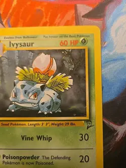 Ivysaur 44/130 Base Set 2 Common 2000 WOTC Vintage Pokemon TCG 🌟 NM-/LP+ - Image 3