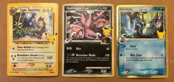 Pokemon Celebrations Collectors Promo Mimikyu, Light Toxtricity & Hydreigon C - Image 1