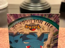 Bulbasaur #1 Non-Holo 1999 Topps Pokemon Series 1 Blue Logo 1st Printing Ex+ LP - Image 3