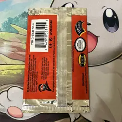 Base Set 2 Empty Booster Pack Wrapper Mewtwo Rare Vintage Pokemon Wrapper NICE - Image 2