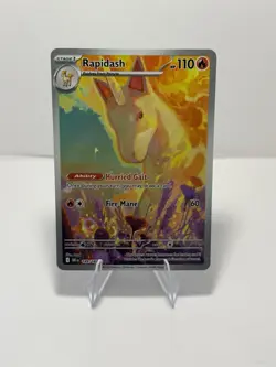Rapidash - 189/182 Illustration Rare Destined Rivals Pokemon TCG NM - Image 1