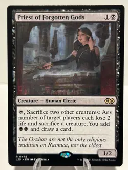 Priest of Forgotten Gods 478 R Foundations Jumpstart NM MTG - Image 1