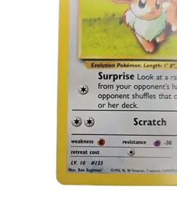 Lt. Surge's Eevee - Gym Challenge (G2) Pokemon Tcg - Image 5