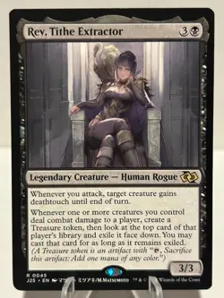 Rev, Tithe Extractor (Anime) 45 R Foundations Jumpstart NM MTG - Image 1