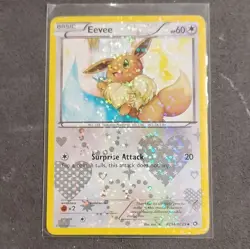 Eevee RC14/RC25 Holo Full Art Uncommon Legendary Treasures Pokemon - Image 1
