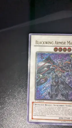 Blackwing Armor Master CRMS 1st Edition Ultimate LP - Image 2