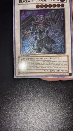 Blackwing Armor Master CRMS 1st Edition Ultimate LP - Image 5