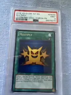 Yu-Gi-Oh! Multiply LCYW-EN086 1st Ed Rare NM PSA 9 Population 3 - Image 1
