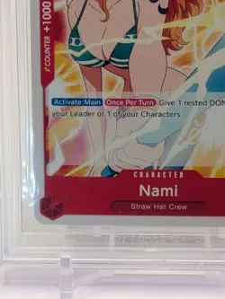 One Piece Nami ST01-007 Pre-Errata Starter Deck 1: Straw Hat Crew Regular BGS 10 - Image 4